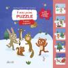  Natale nel bosco! I miei primi puzzle. Ediz. a colori