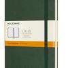 Moleskine Classic Notebook, Taccuino A Righe, Copertina Rigida E Chiusura Ad Elastico, Formato Large 13 X 21 Cm, Colore Verde Mirto, 240 Pagine
