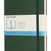 Moleskine Classic Notebook, Taccuino Con Pagine Puntinate, Copertina Rigida E Chiusura Ad Elastico, Formato Large 13 X 21 Cm, Colore Verde Mirto, 240 Pagine