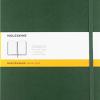 Moleskine Classic Notebook, Taccuino A Righe, Copertina Rigida E Chiusura Ad Elastico, Formato Xl 19 X 25 Cm, Colore Verde Mirto, 192 Pagine