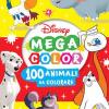 100 Animali Da Colorare. Mega Color Disney