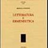 Letteratura e ermeneutica