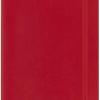 Moleskine Agenda Settimanale con Spazio per Note 18 Mesi Large Copertina Morbida Rosso Scarlatto