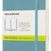 Moleskine Notebook Classic Copertina Morbida - Quaderno a Pagine Bianche, Pocket, Blu (Reef)