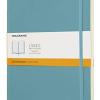 Moleskine Notebook Classic Copertina Morbida - Qaderno a Pagine Rigate , X-Large, Blu (Reef)