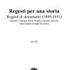 Regesti per una storia. Vol. 8