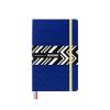 Notebook, Missoni. Large, Hard Cover, Ruled, Blue