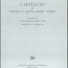 Carteggio di Pietro e Alessandro Verri. Vol. 7