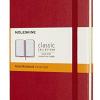 Moleskine Classic Notebook, Taccuino A Righe, Copertina Rigida E Chiusura Ad Elastico, Formato Medium 11,5 X 18 Cm, Colore Rosso Scarlatto, 208 Pagine