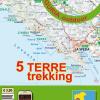 5 Terre trekking. Carta dei sentieri 1:25.000