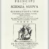 Principi Di Scienza Nuova D'intorno Alla Comune Natura Delle Nazioni (rist. Anast. Napoli, 1744)